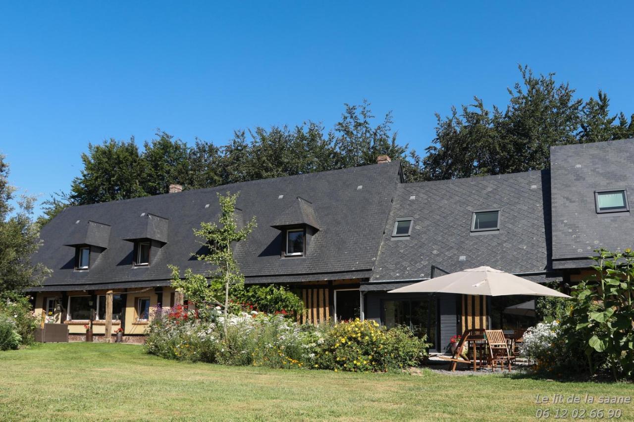 Le Lit De La Saane Bed & Breakfast Auzouville-sur-Saâne Dış mekan fotoğraf