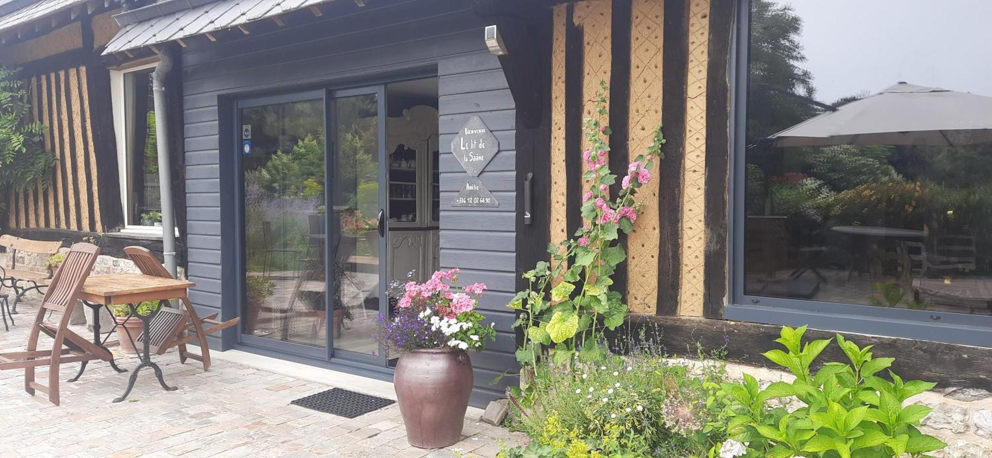 Le Lit De La Saane Bed & Breakfast Auzouville-sur-Saâne Dış mekan fotoğraf